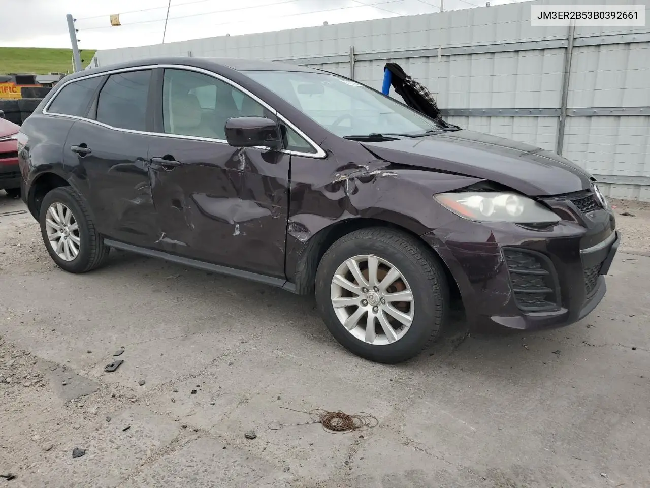 2011 Mazda Cx-7 VIN: JM3ER2B53B0392661 Lot: 60737095