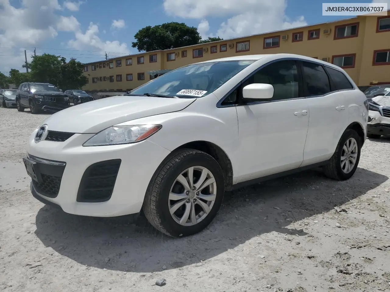 2011 Mazda Cx-7 VIN: JM3ER4C3XB067037 Lot: 60897155