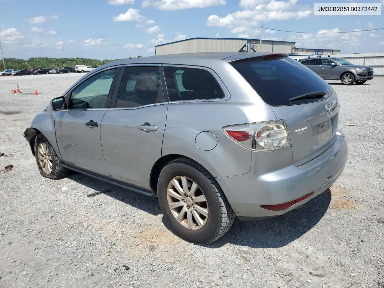 2011 Mazda Cx-7 VIN: JM3ER2B51B0372442 Lot: 60909885