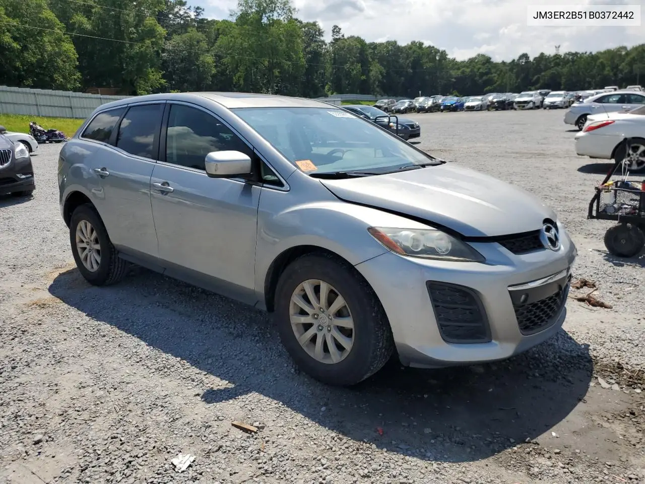 2011 Mazda Cx-7 VIN: JM3ER2B51B0372442 Lot: 60909885