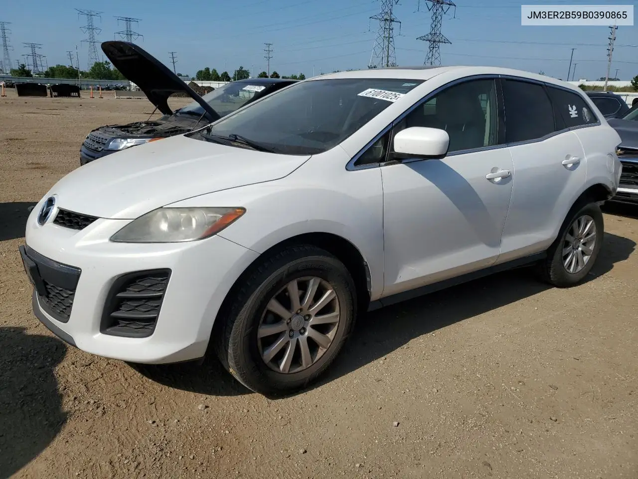 2011 Mazda Cx-7 VIN: JM3ER2B59B0390865 Lot: 61001025
