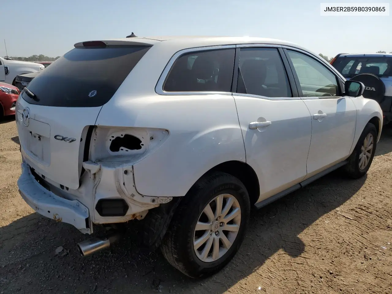 2011 Mazda Cx-7 VIN: JM3ER2B59B0390865 Lot: 61001025