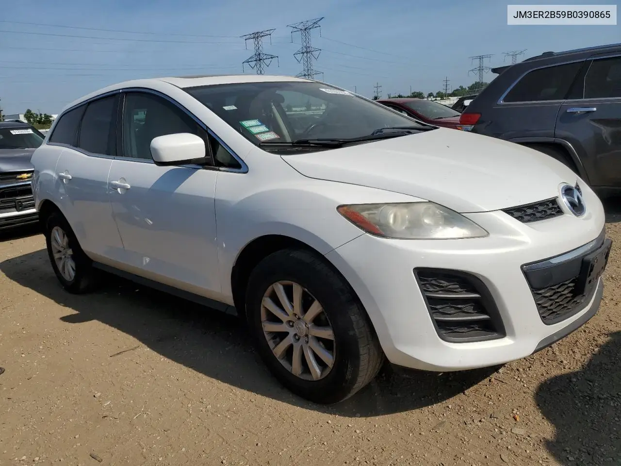 2011 Mazda Cx-7 VIN: JM3ER2B59B0390865 Lot: 61001025