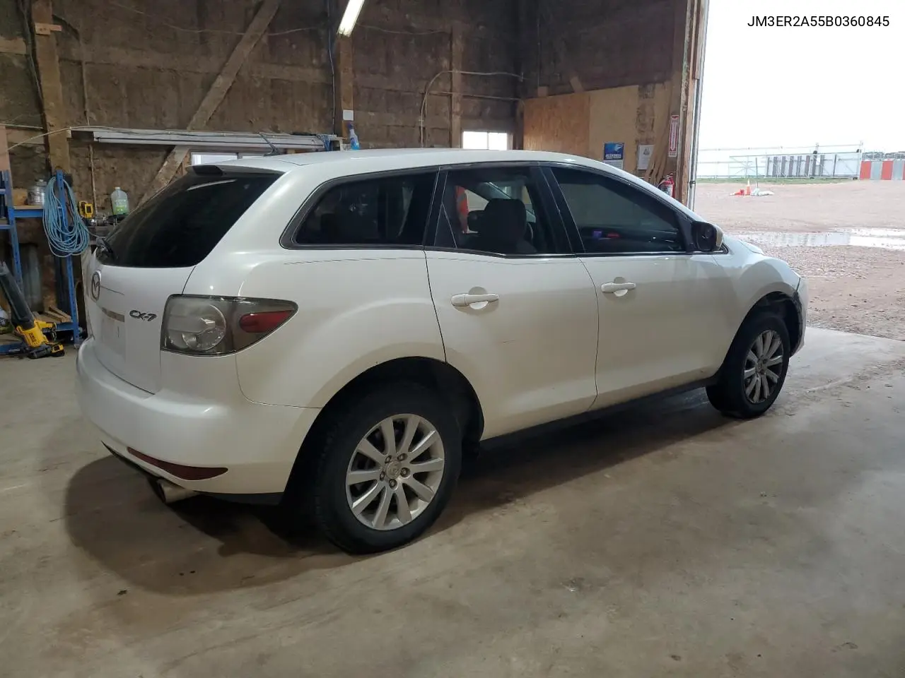 2011 Mazda Cx-7 VIN: JM3ER2A55B0360845 Lot: 61630905