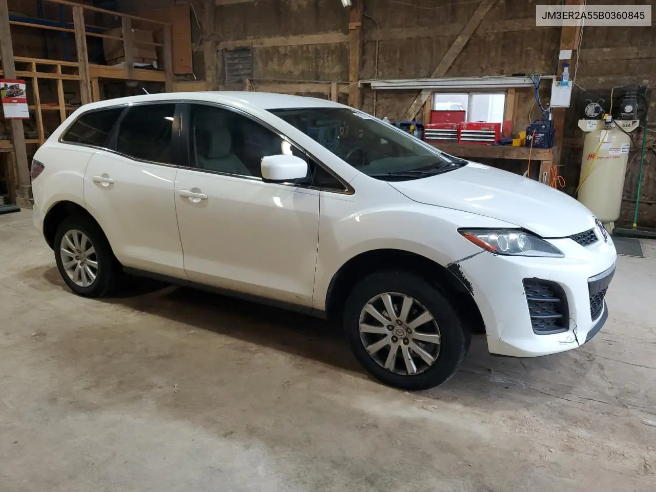 2011 Mazda Cx-7 VIN: JM3ER2A55B0360845 Lot: 61630905