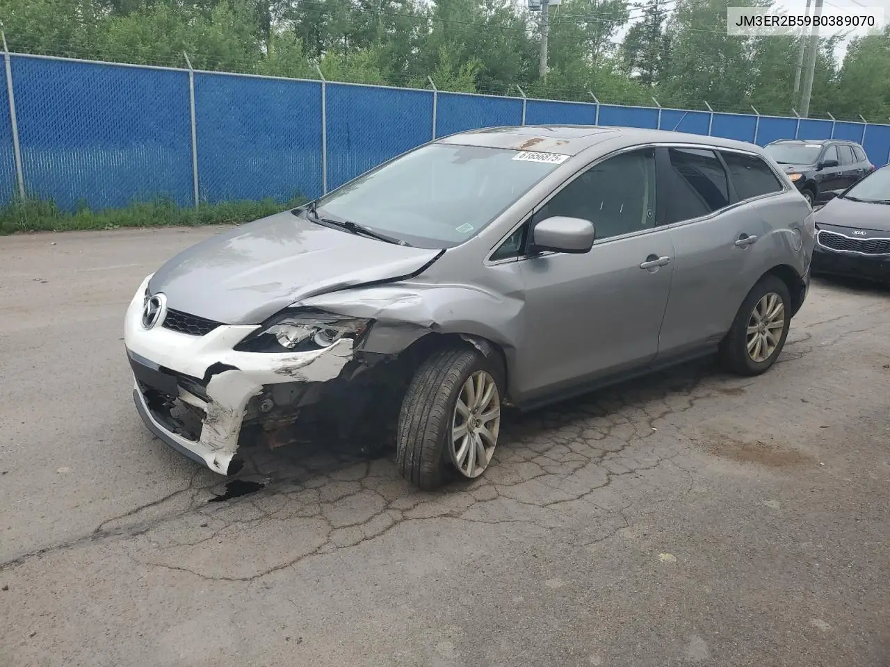 2011 Mazda Cx-7 VIN: JM3ER2B59B0389070 Lot: 61656875