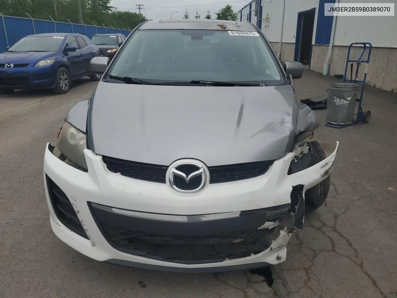 2011 Mazda Cx-7 VIN: JM3ER2B59B0389070 Lot: 61656875