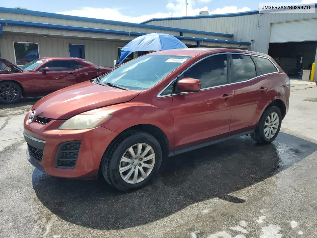 2011 Mazda Cx-7 VIN: JM3ER2A52B0399716 Lot: 61846065