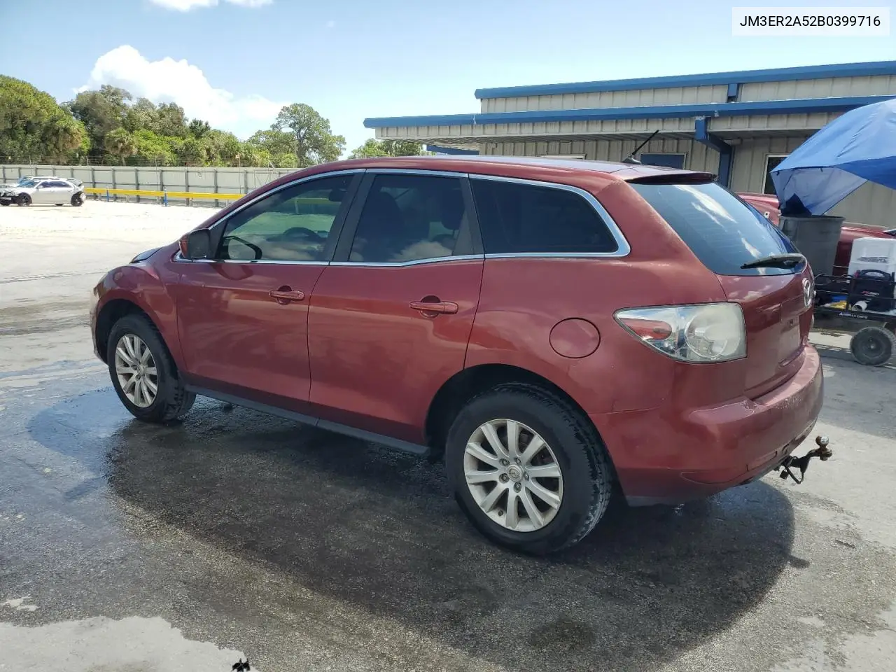 2011 Mazda Cx-7 VIN: JM3ER2A52B0399716 Lot: 61846065