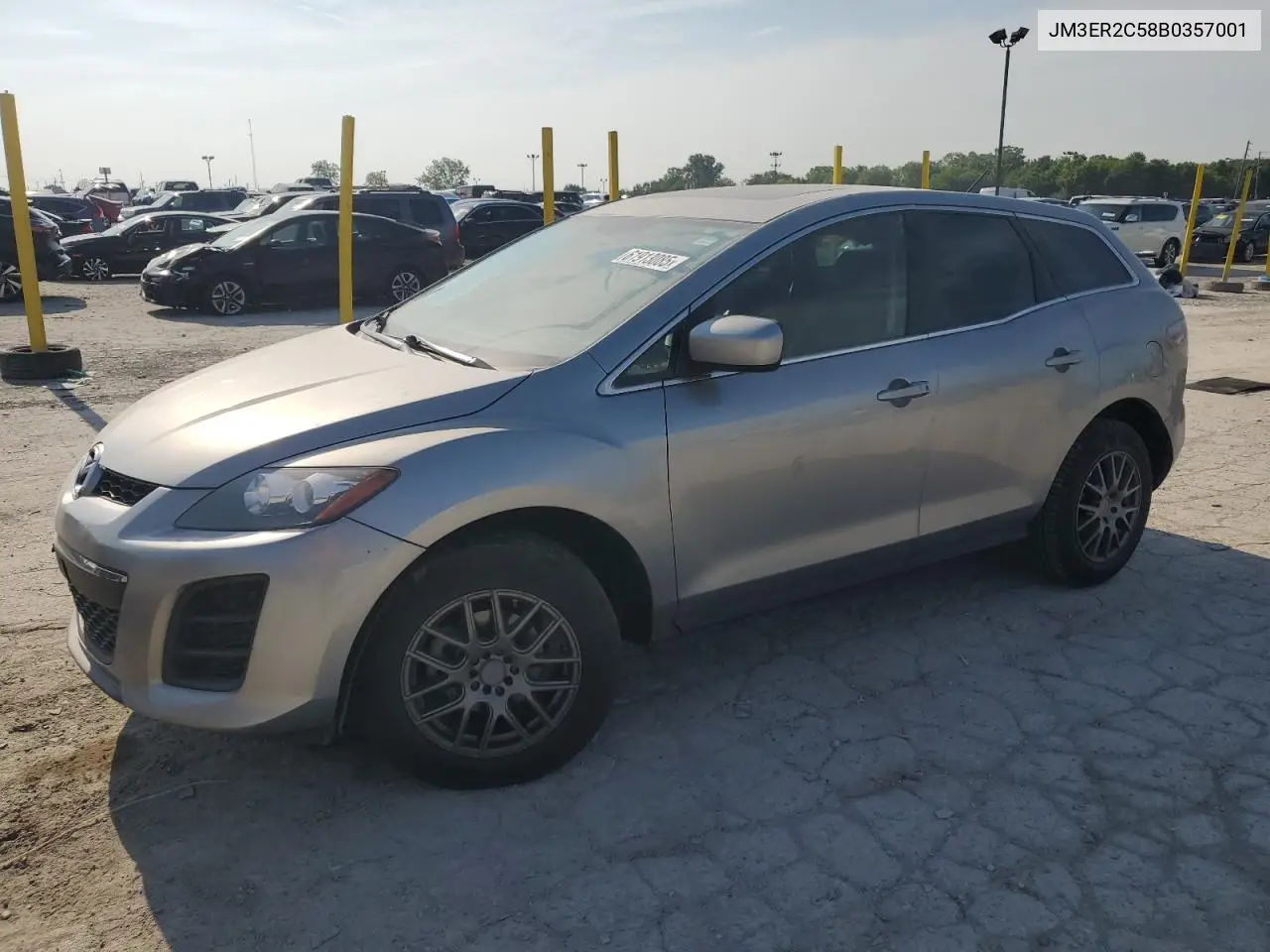 2011 Mazda Cx-7 VIN: JM3ER2C58B0357001 Lot: 61913085