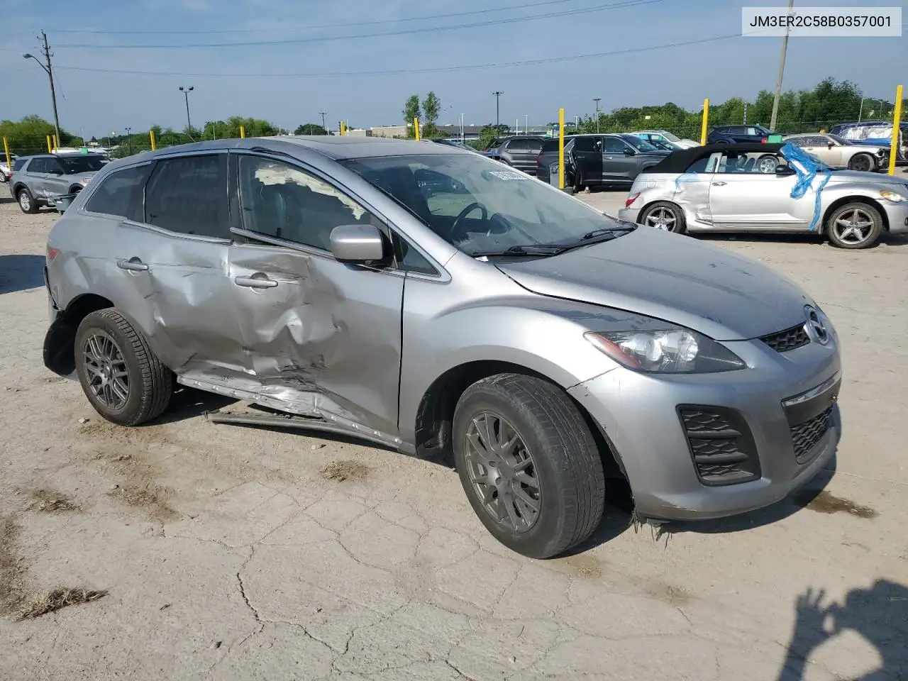 2011 Mazda Cx-7 VIN: JM3ER2C58B0357001 Lot: 61913085
