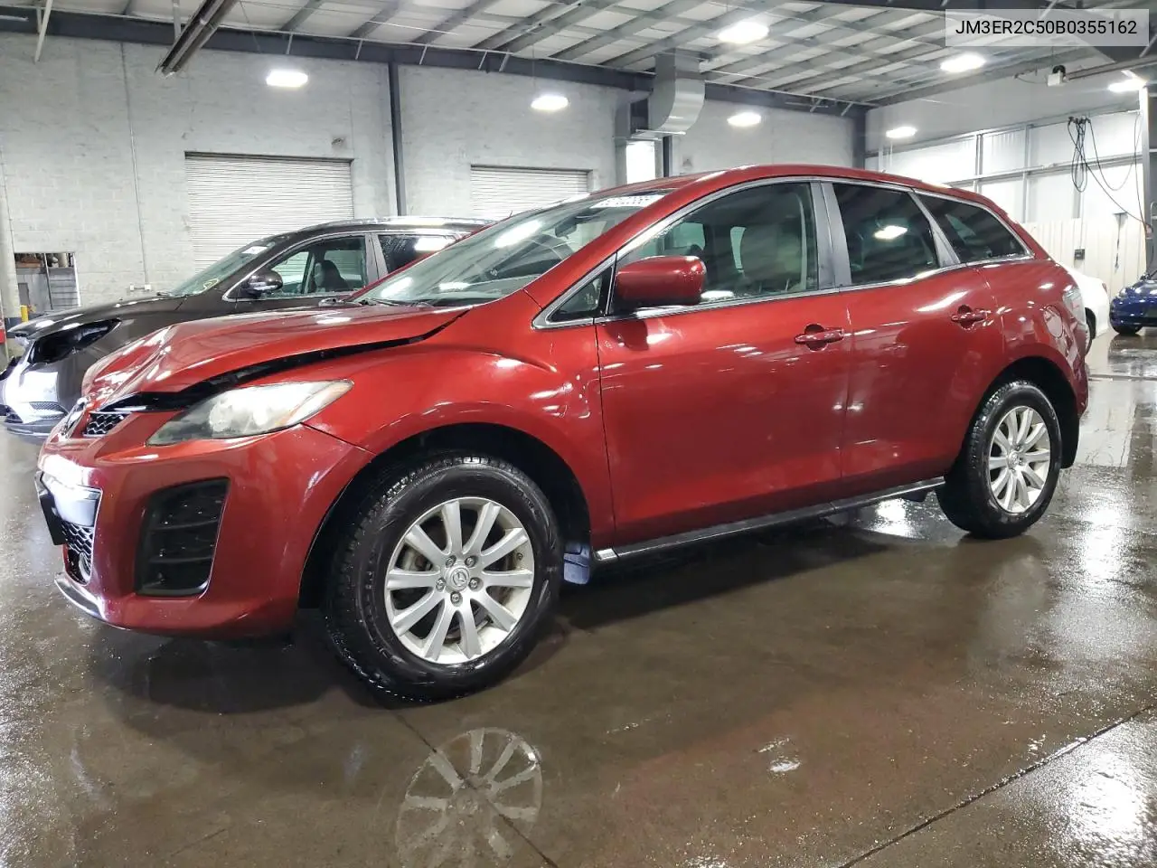 2011 Mazda Cx-7 VIN: JM3ER2C50B0355162 Lot: 62102355