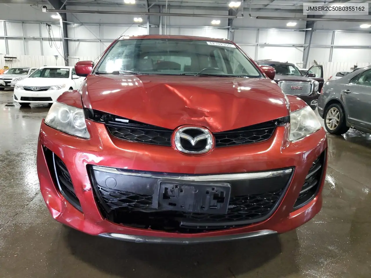 2011 Mazda Cx-7 VIN: JM3ER2C50B0355162 Lot: 62102355