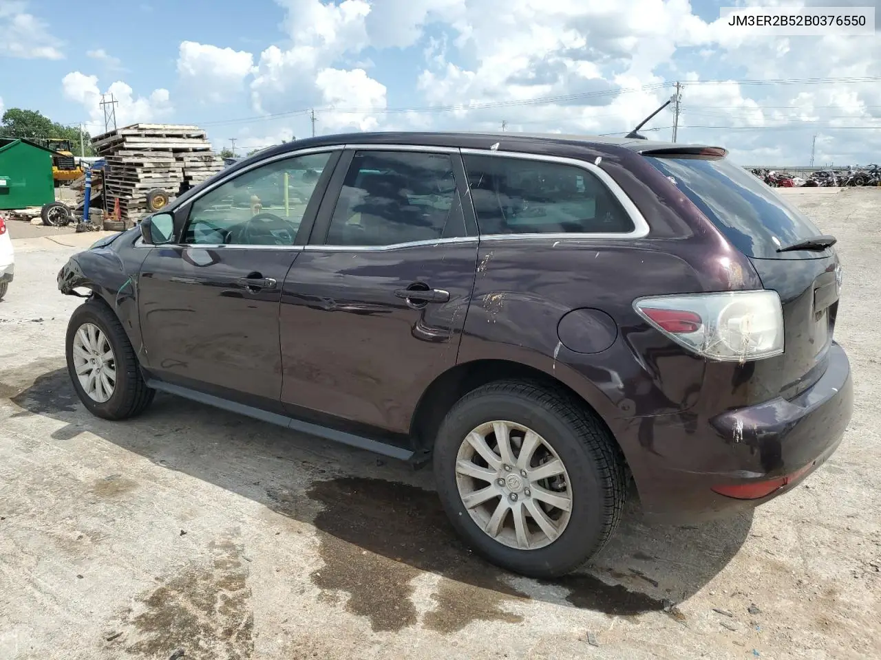 2011 Mazda Cx-7 VIN: JM3ER2B52B0376550 Lot: 62188115