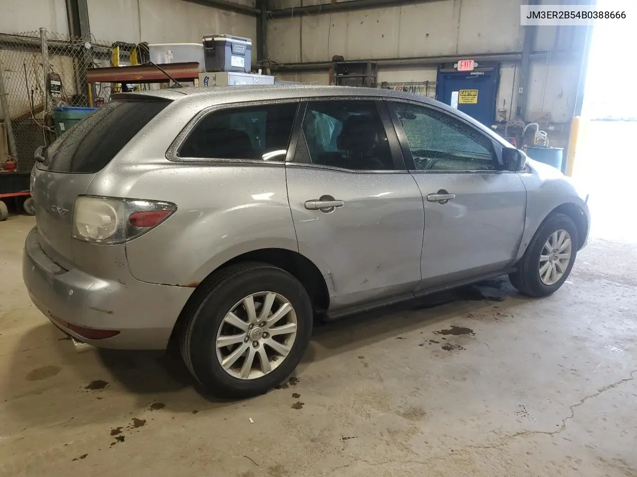 2011 Mazda Cx-7 VIN: JM3ER2B54B0388666 Lot: 62569505