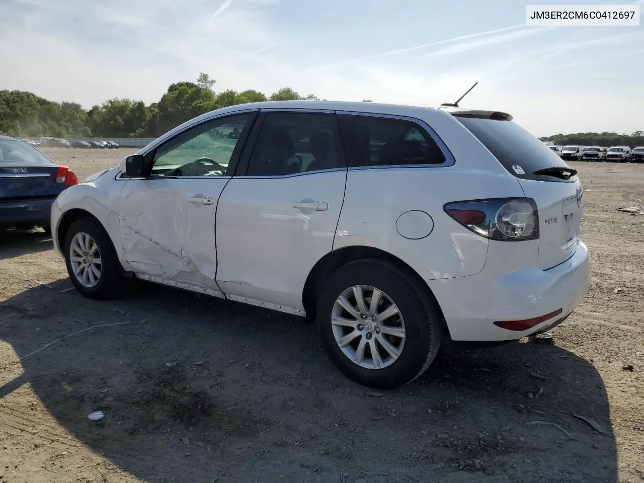 2012 Mazda Cx-7 VIN: JM3ER2CM6C0412697 Lot: 61209495