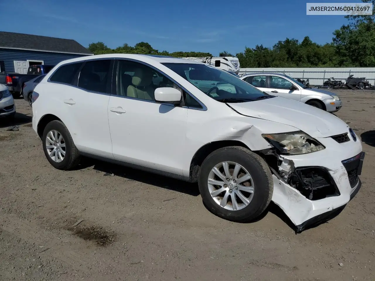2012 Mazda Cx-7 VIN: JM3ER2CM6C0412697 Lot: 61209495