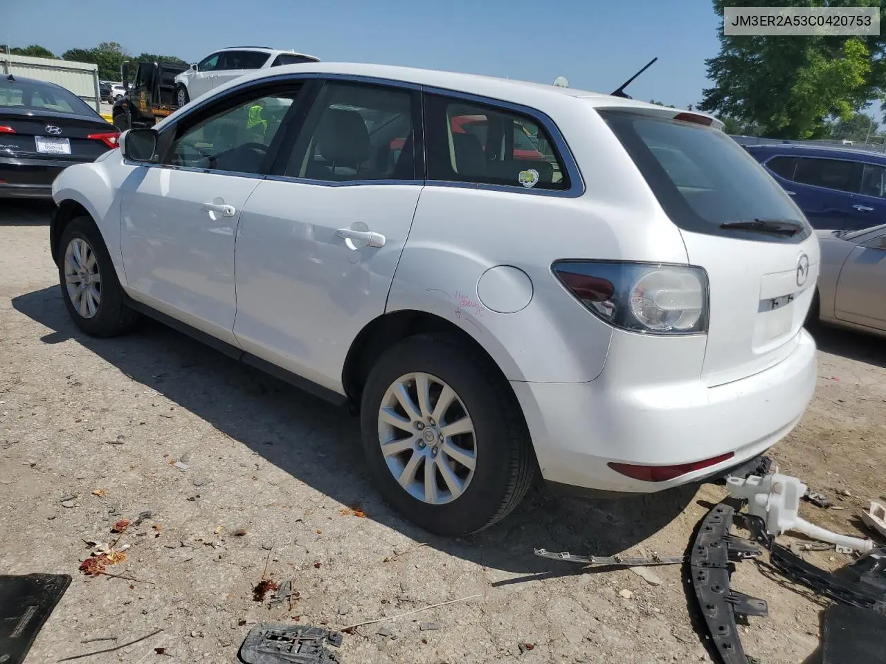 2012 Mazda Cx-7 VIN: JM3ER2A53C0420753 Lot: 61262805
