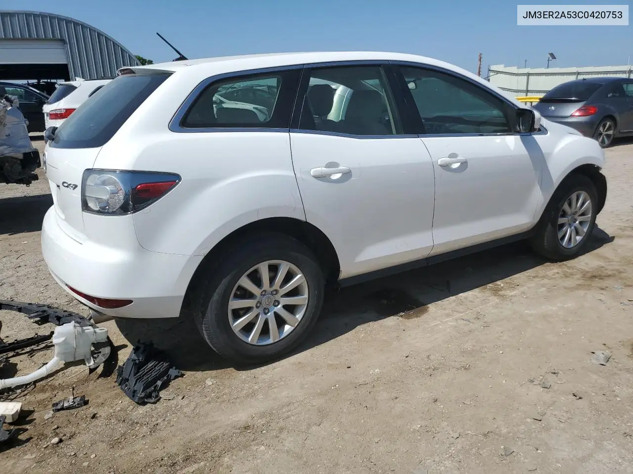 2012 Mazda Cx-7 VIN: JM3ER2A53C0420753 Lot: 61262805