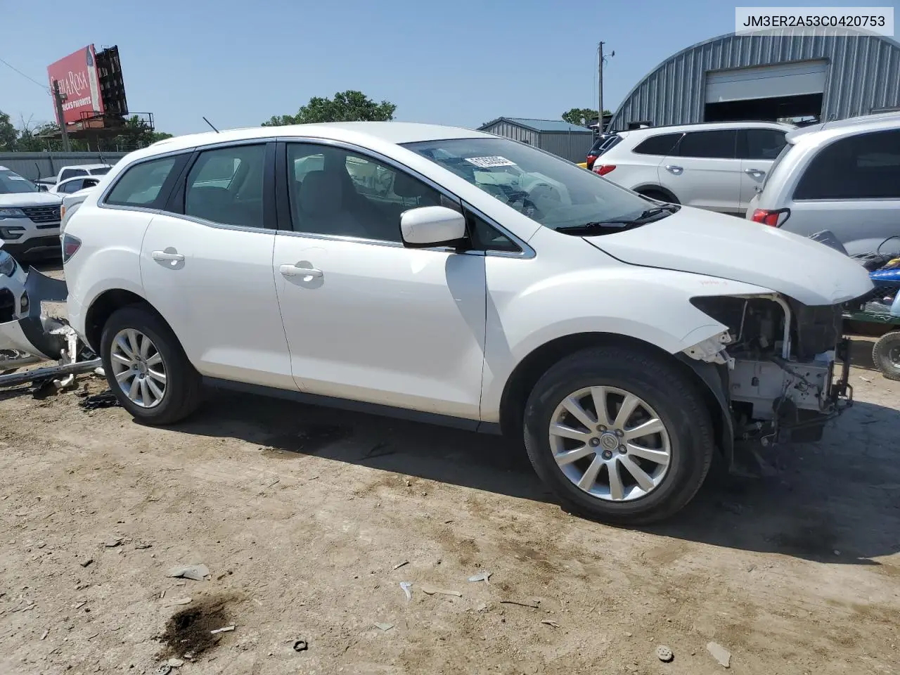 2012 Mazda Cx-7 VIN: JM3ER2A53C0420753 Lot: 61262805