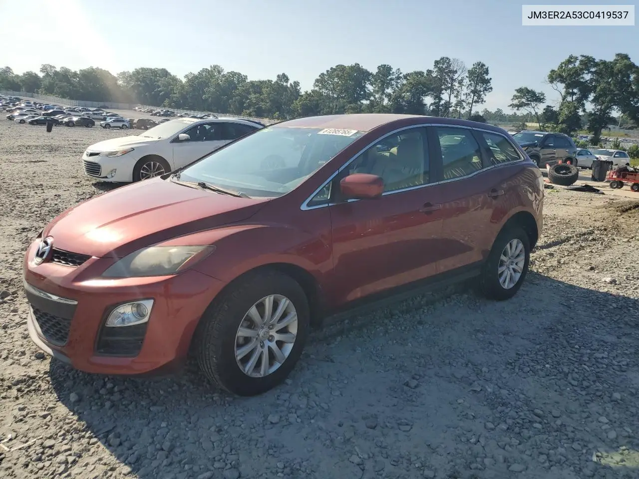 2012 Mazda Cx-7 VIN: JM3ER2A53C0419537 Lot: 61285765