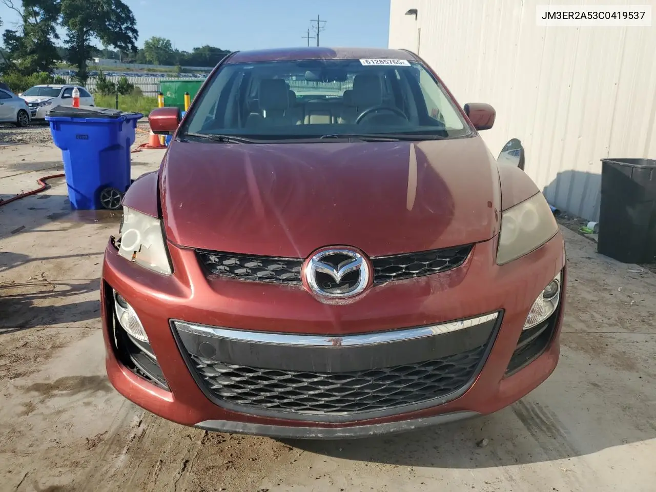 2012 Mazda Cx-7 VIN: JM3ER2A53C0419537 Lot: 61285765