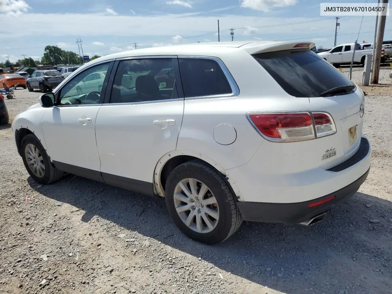 2007 Mazda Cx-9 VIN: JM3TB28Y670104507 Lot: 62130195