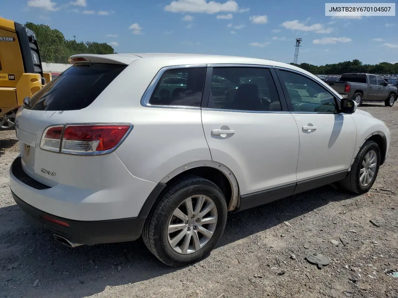 2007 Mazda Cx-9 VIN: JM3TB28Y670104507 Lot: 62130195