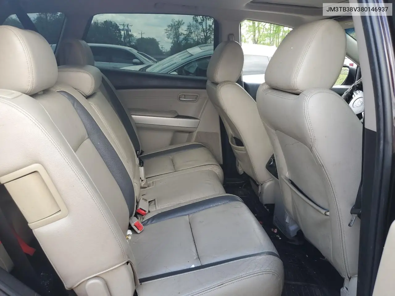 2008 Mazda Cx-9 VIN: JM3TB38V380146937 Lot: 55755375