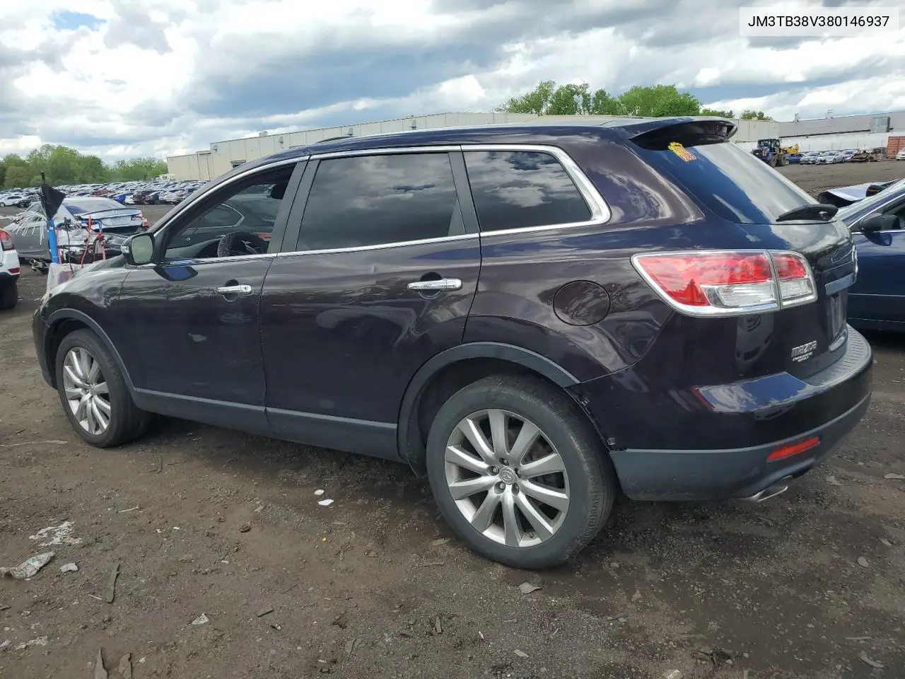 2008 Mazda Cx-9 VIN: JM3TB38V380146937 Lot: 55755375