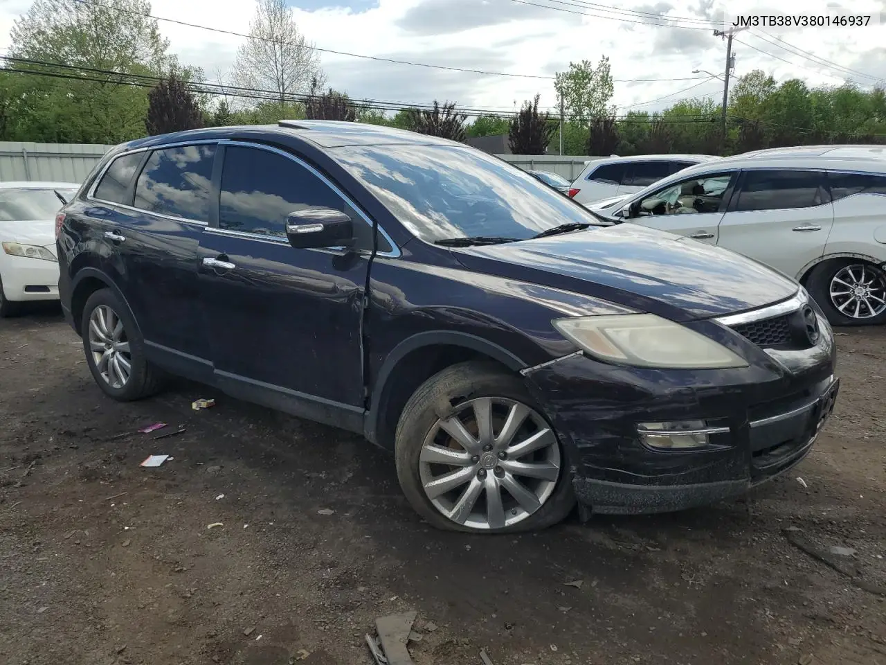2008 Mazda Cx-9 VIN: JM3TB38V380146937 Lot: 55755375
