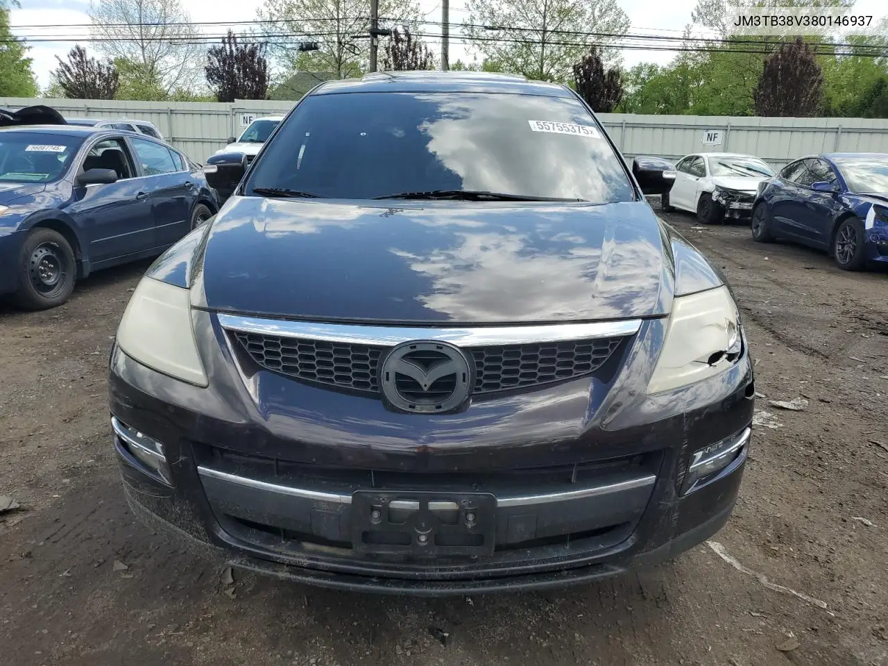 2008 Mazda Cx-9 VIN: JM3TB38V380146937 Lot: 55755375