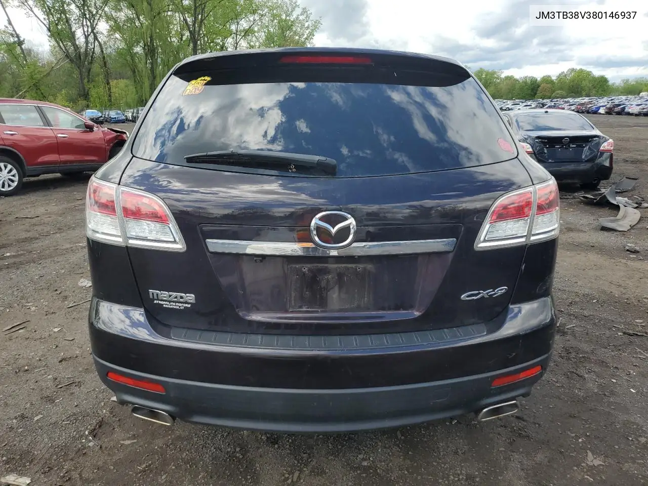 2008 Mazda Cx-9 VIN: JM3TB38V380146937 Lot: 55755375