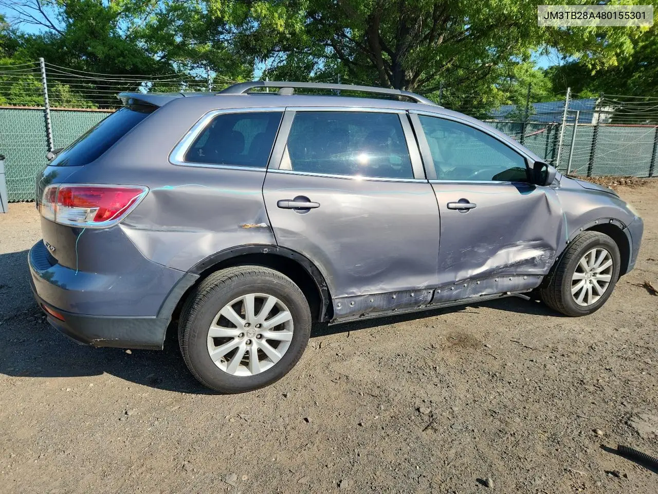 2008 Mazda Cx-9 VIN: JM3TB28A480155301 Lot: 59200505