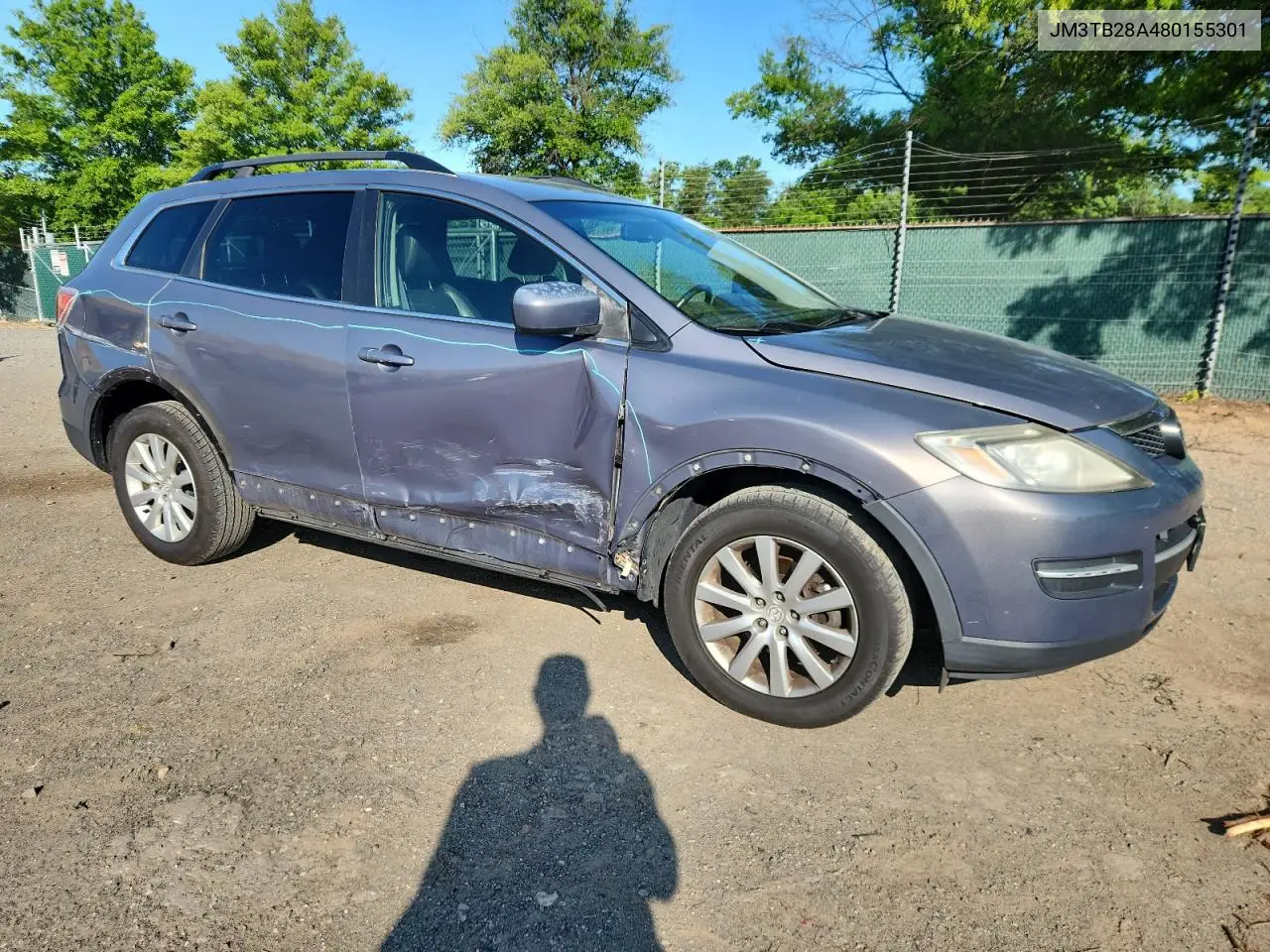 2008 Mazda Cx-9 VIN: JM3TB28A480155301 Lot: 59200505