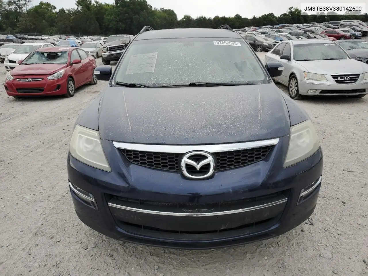 2008 Mazda Cx-9 VIN: JM3TB38V380142600 Lot: 62663605