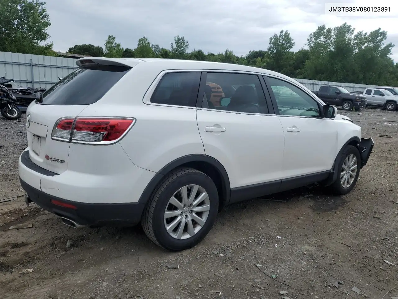 2008 Mazda Cx-9 VIN: JM3TB38V080123891 Lot: 62686215