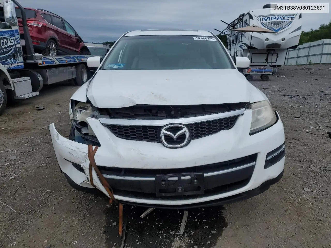 2008 Mazda Cx-9 VIN: JM3TB38V080123891 Lot: 62686215