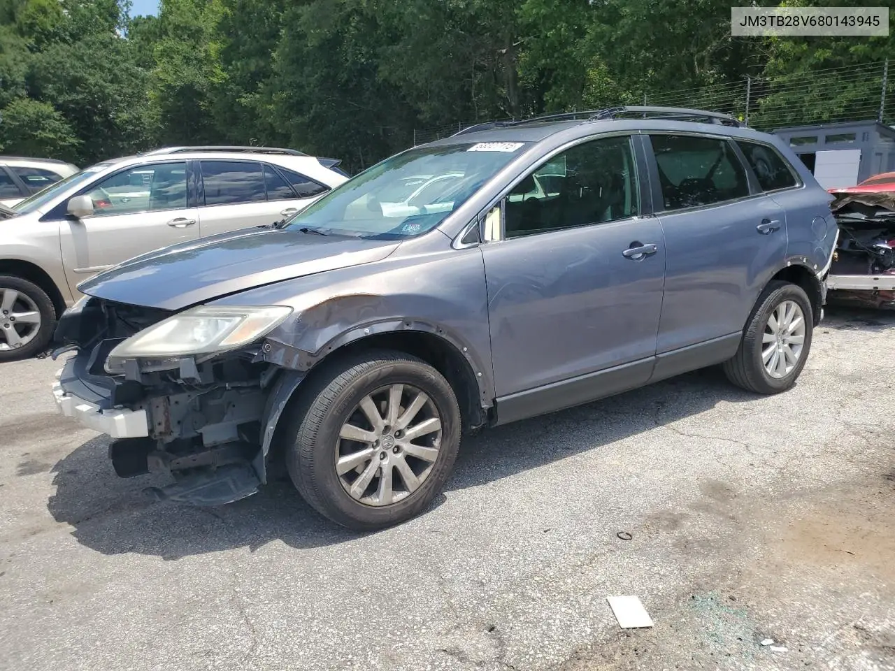 2008 Mazda Cx-9 VIN: JM3TB28V680143945 Lot: 63327115