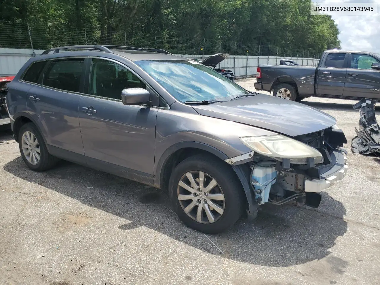 2008 Mazda Cx-9 VIN: JM3TB28V680143945 Lot: 63327115