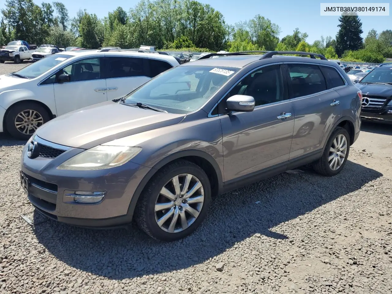 2008 Mazda Cx-9 VIN: JM3TB38V380149174 Lot: 63526135