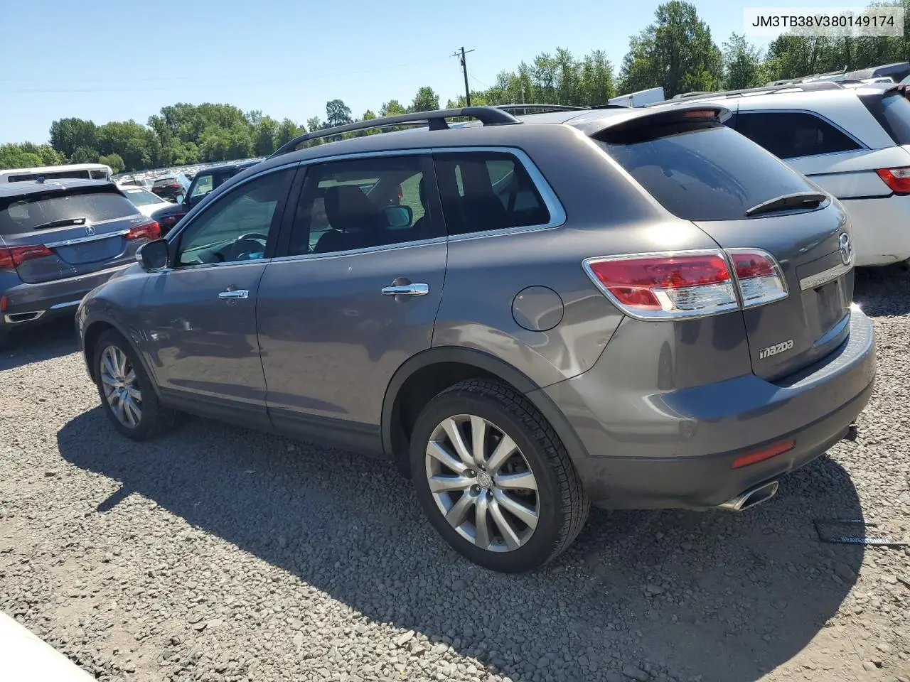 2008 Mazda Cx-9 VIN: JM3TB38V380149174 Lot: 63526135