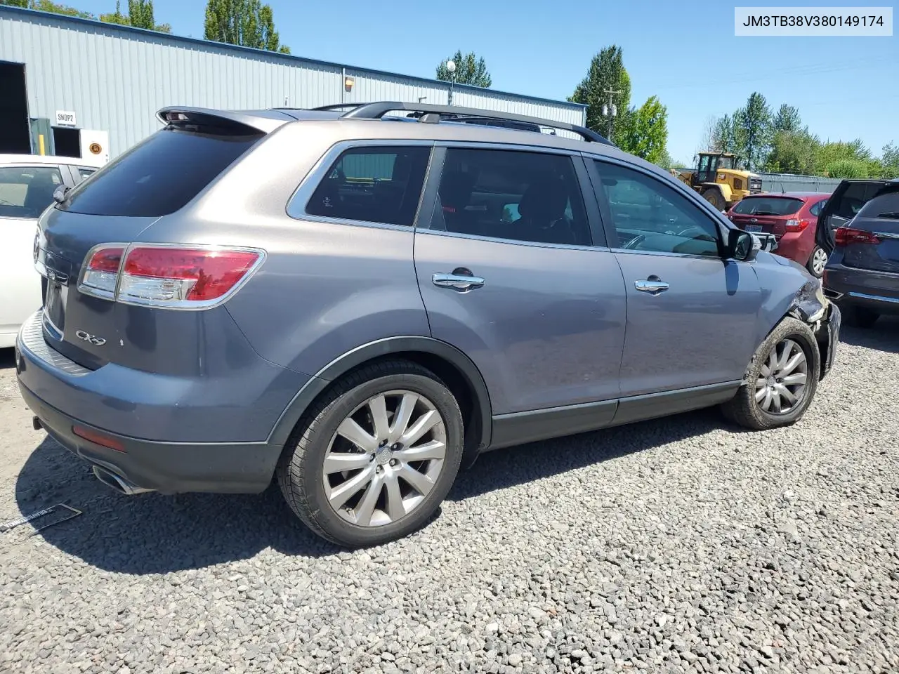 2008 Mazda Cx-9 VIN: JM3TB38V380149174 Lot: 63526135