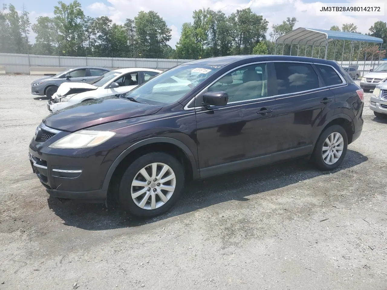 2008 Mazda Cx-9 VIN: JM3TB28A980142172 Lot: 63619715