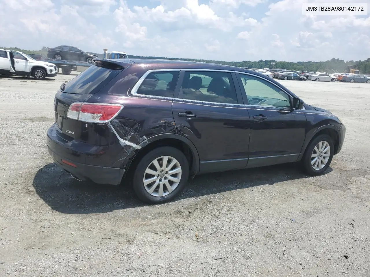 2008 Mazda Cx-9 VIN: JM3TB28A980142172 Lot: 63619715