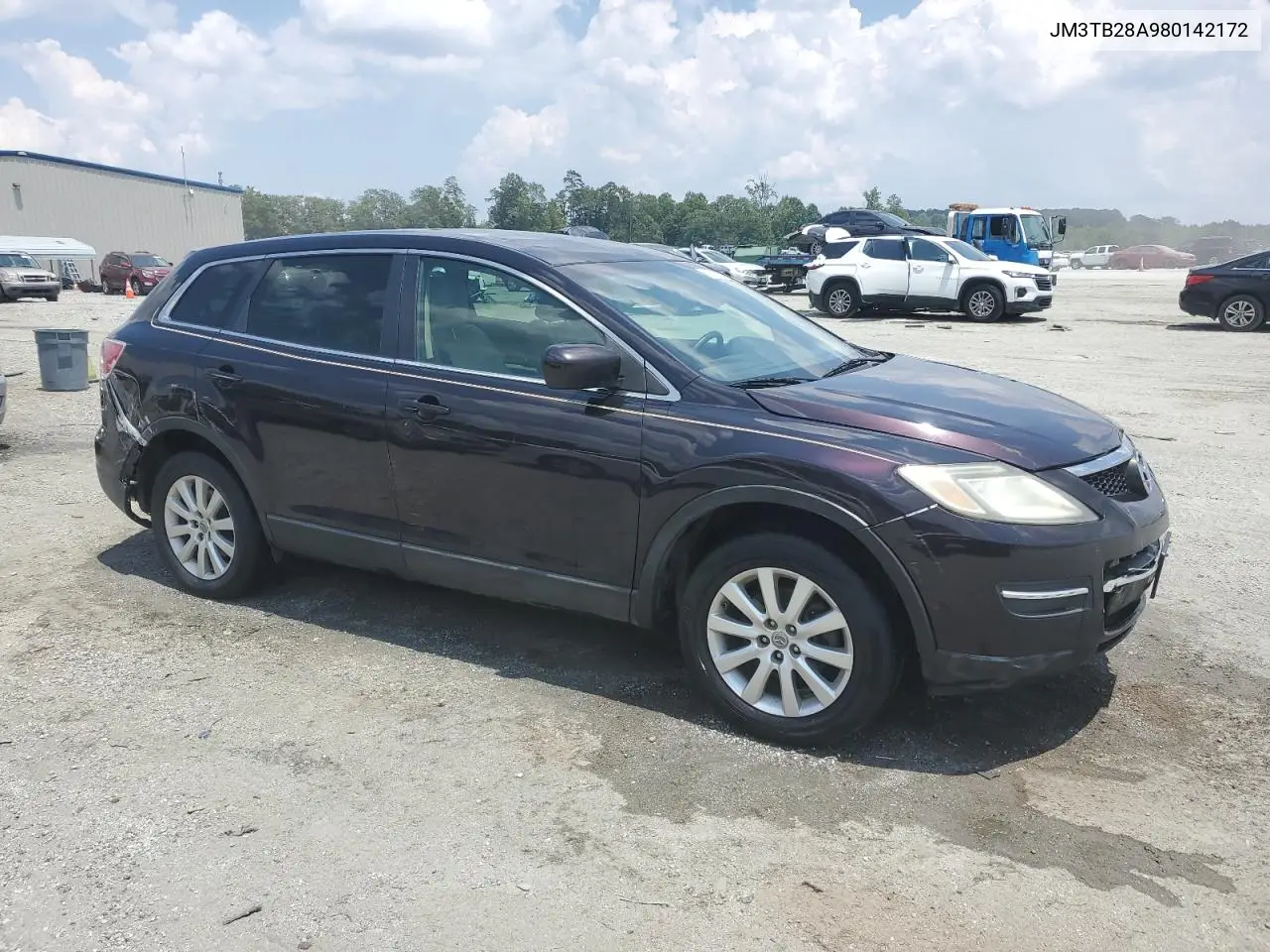 2008 Mazda Cx-9 VIN: JM3TB28A980142172 Lot: 63619715
