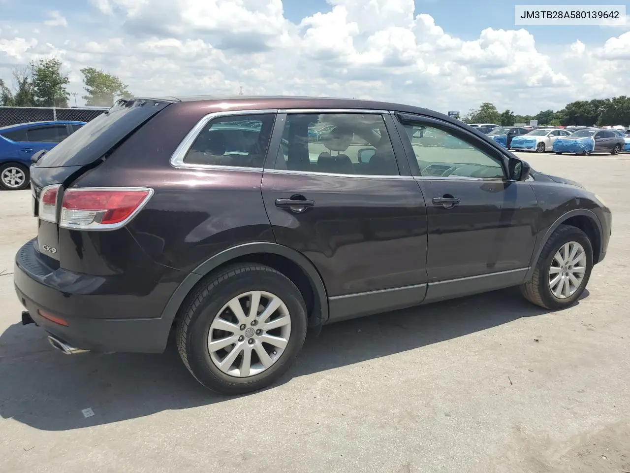 2008 Mazda Cx-9 VIN: JM3TB28A580139642 Lot: 64188465