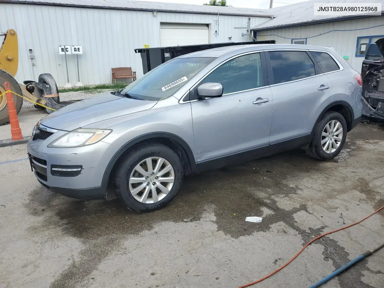 2008 Mazda Cx-9 VIN: JM3TB28A980125968 Lot: 64690655
