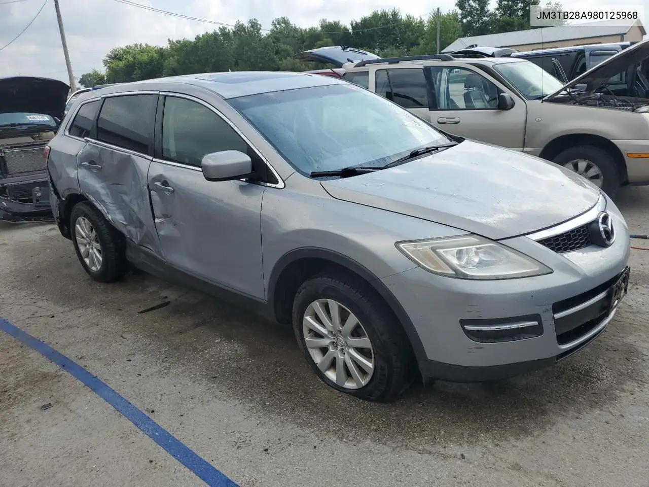 2008 Mazda Cx-9 VIN: JM3TB28A980125968 Lot: 64690655
