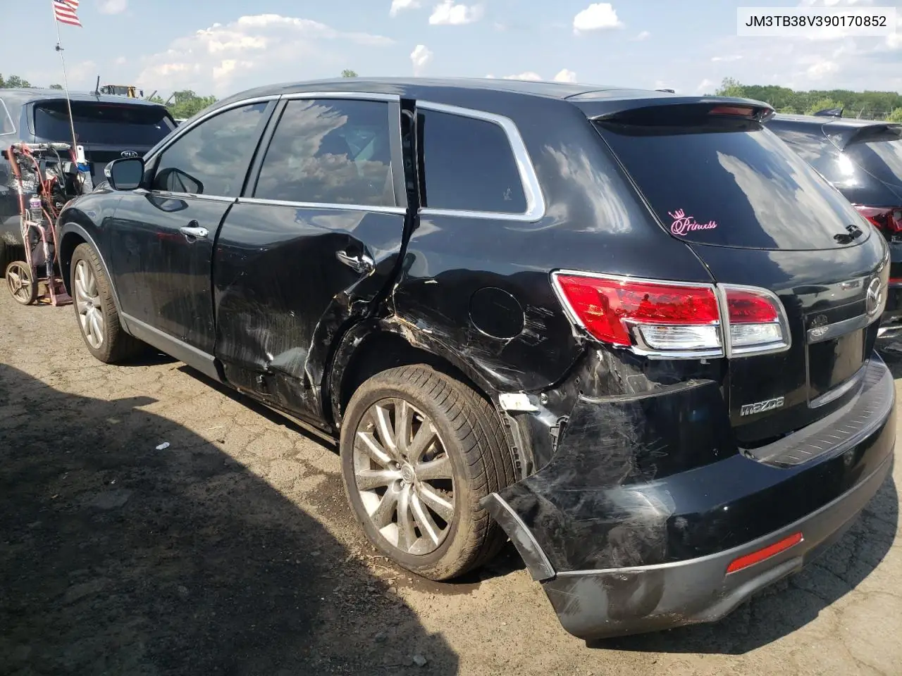 2009 Mazda Cx-9 VIN: JM3TB38V390170852 Lot: 62580335